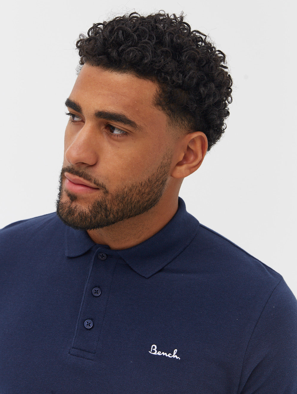 Garlon Embroidered Script Logo Polo Shirt - BN2M126413