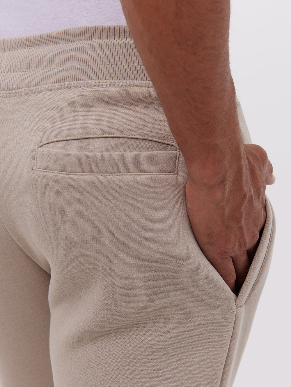 y0025　0808 Varsity Loose Fit Straight Leg Sweatpants - Light Grey