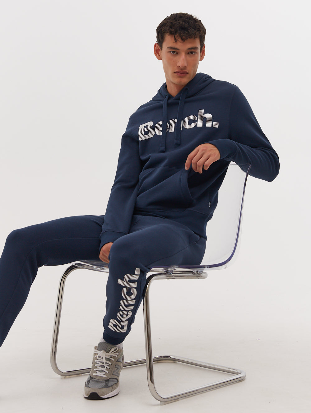 Havili Hoodie Jogger Sweatsuit - Blue - Bench Havili Hoodie Jogger Sweatsuit - Blue - Bench