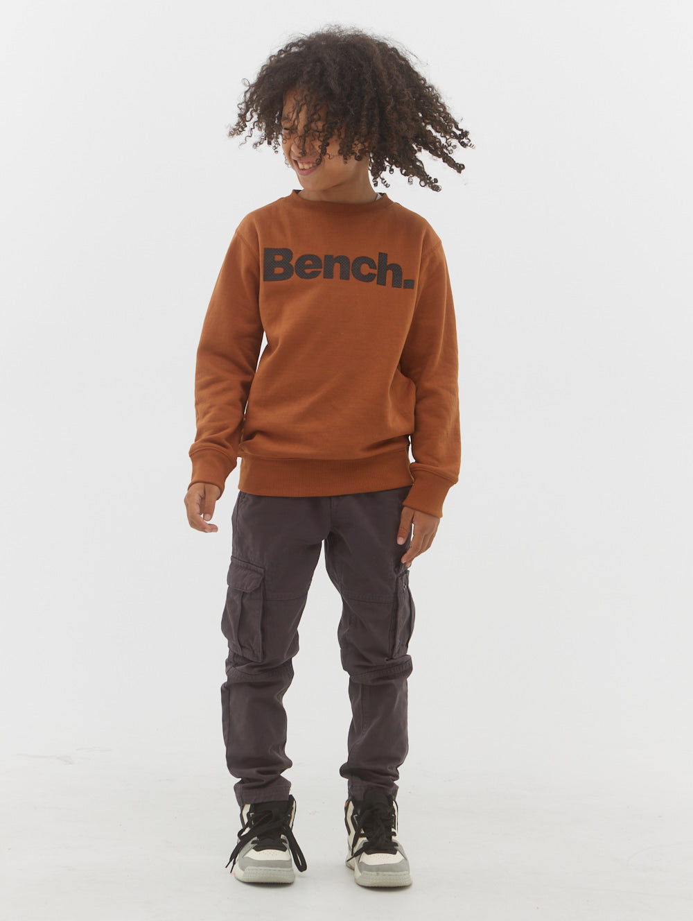 Boys brown outlet sweatshirt