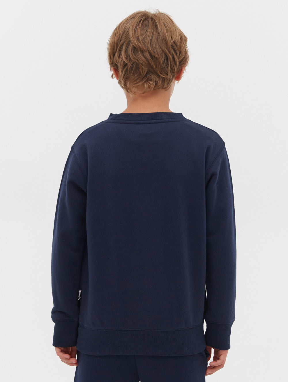 Boys Tipster Perforated Logo Crew Neck Sweatshirt BN3E118662