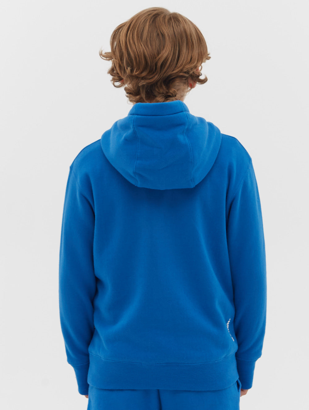 Kids top blue hoodie