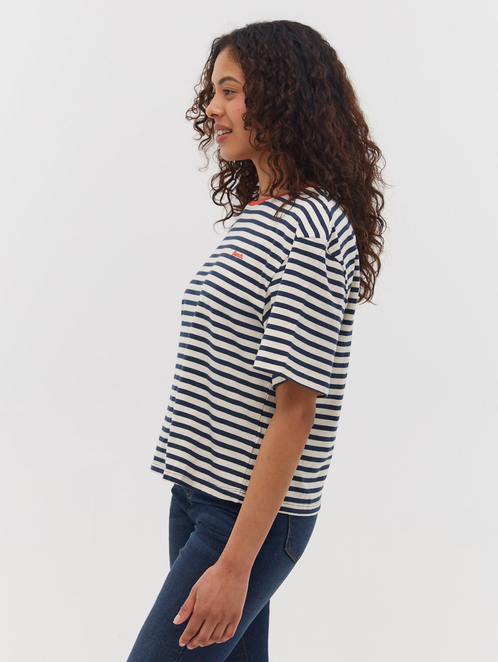Aife Oversize Stripe T-Shirt - BN4A128263