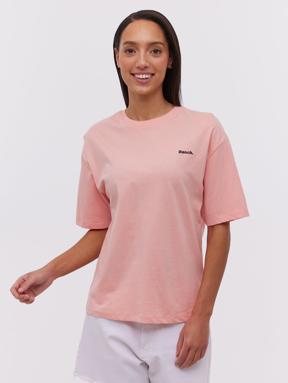 Savita Palm Tree T-Shirt - Pink - Bench Savita Palm Tree T-Shirt - Pink - Bench