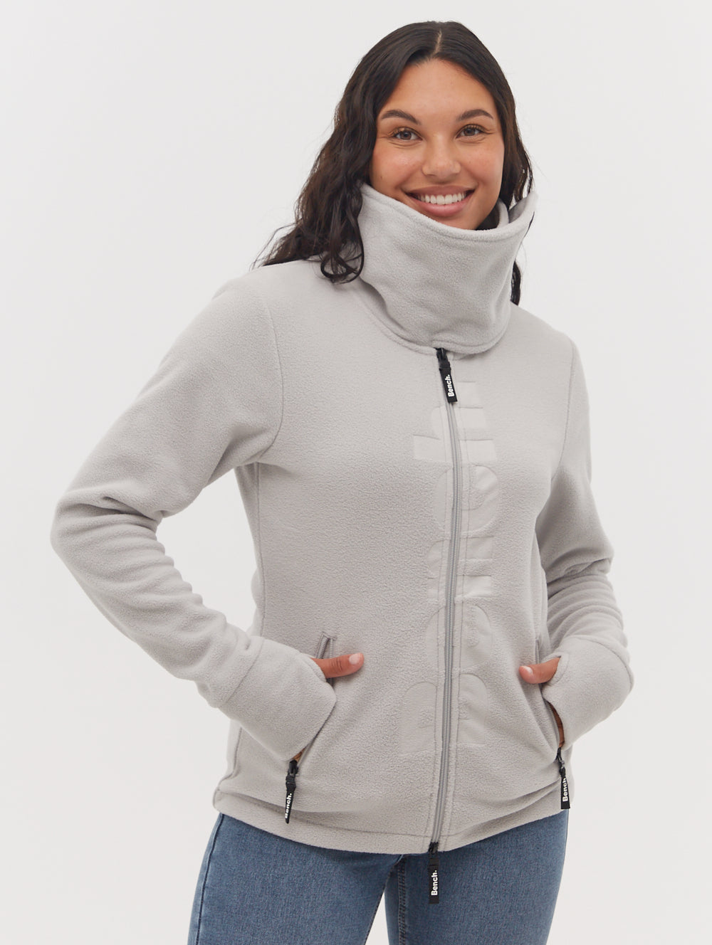 Finish Microfleece Funnel Neck Zip-Up