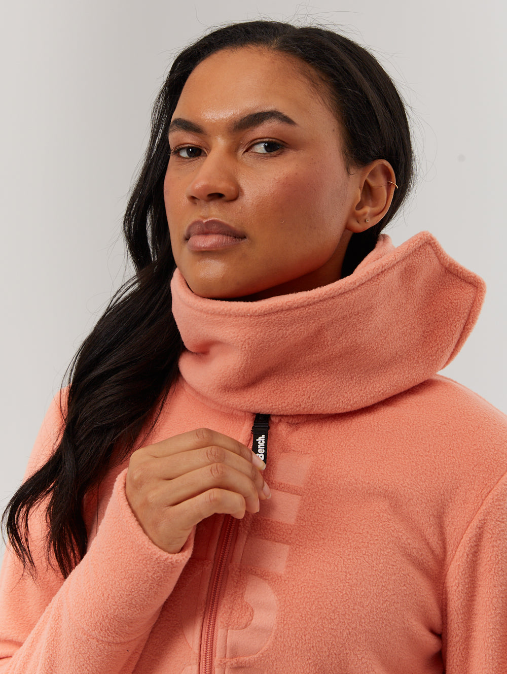 Finish Microfleece Funnel Neck Zip-Up