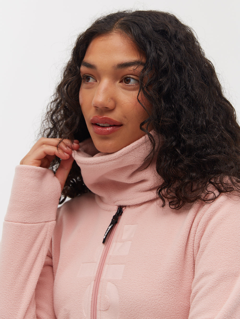 Finish Microfleece Funnel Neck Zip-Up