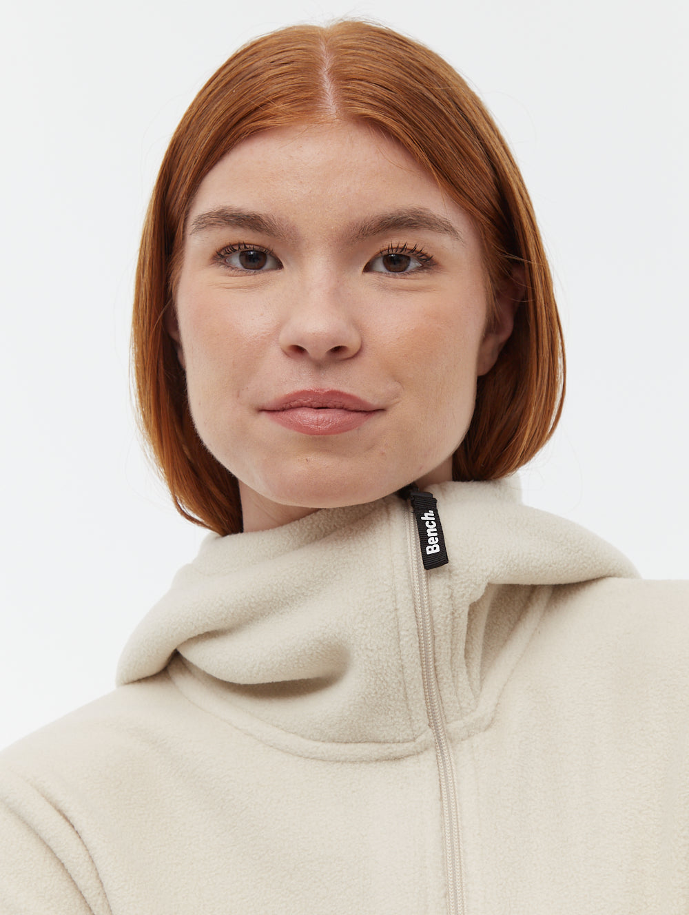 Ninja Microfleece Asymmetric Zip-Up - Bench