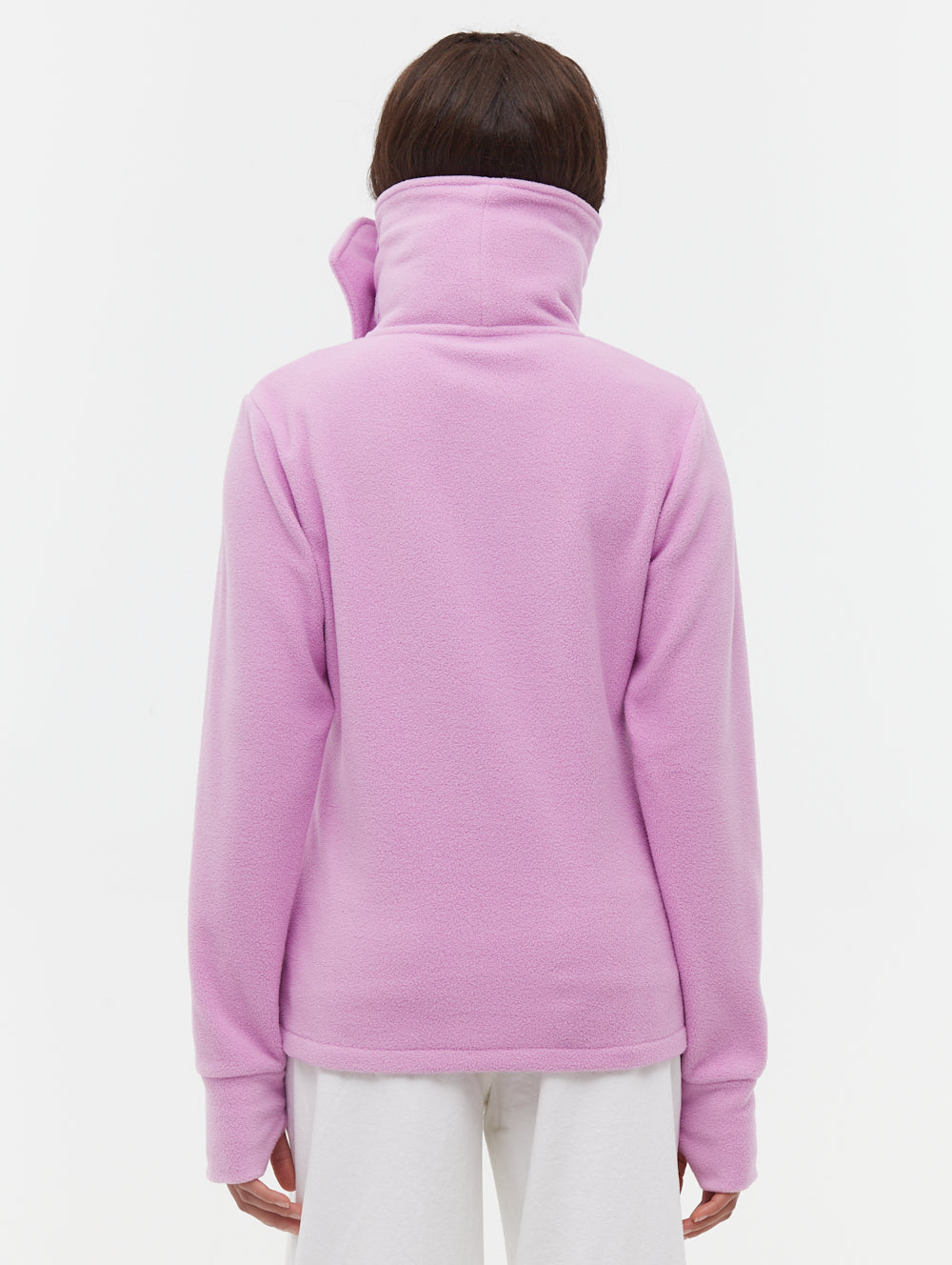 Funnel Microfleece Wrap Neck Zip-Up - Bench