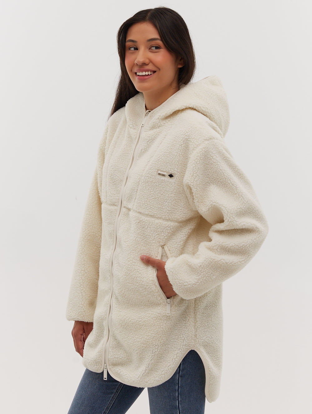 Brilli Longline Sherpa Jacket