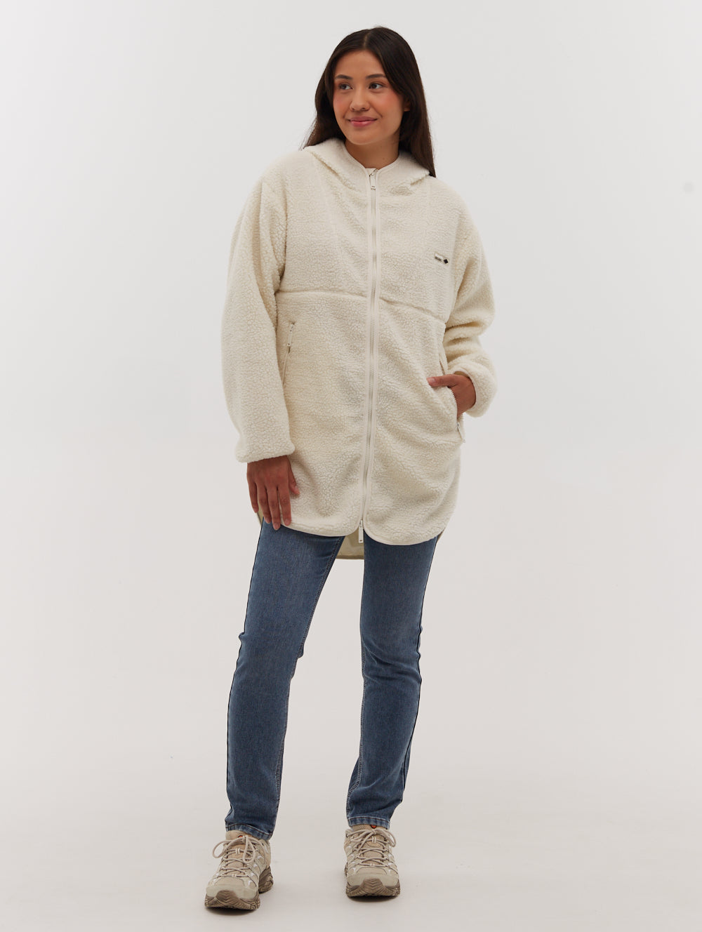 Brilli Longline Sherpa Jacket