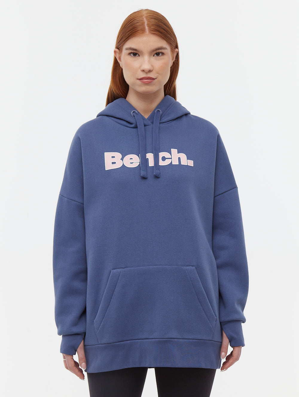 Dayla Oversize Hoodie - Blue - Bench