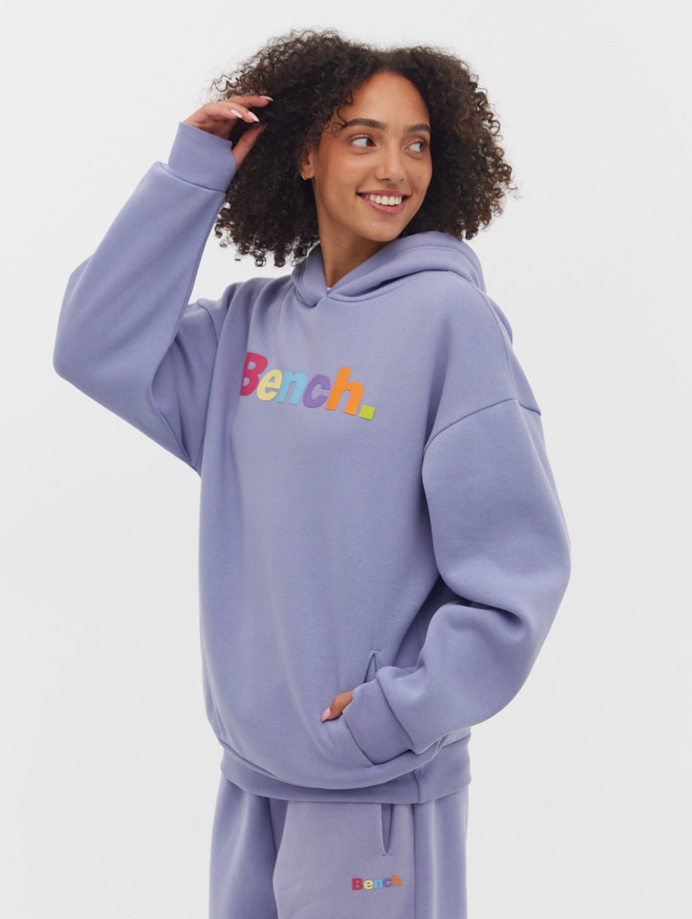 Amity Puff Print Oversize Hoodie