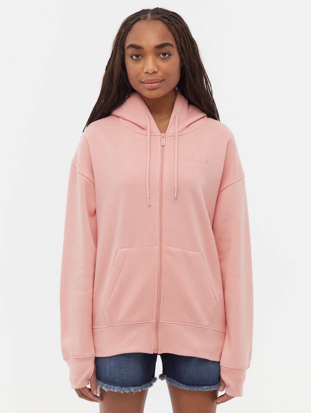 Naos Oversize Zip-Up Hoodie - Bench