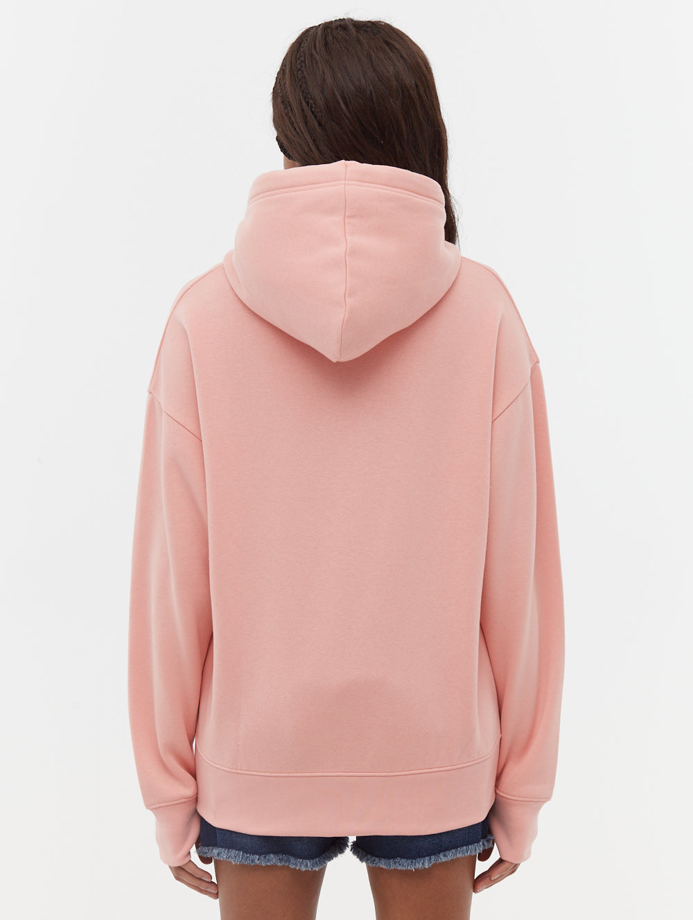 Naos Oversize Zip-Up Hoodie - Pink - Bench