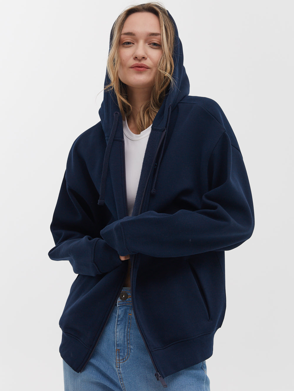 Kiely Oversize Zip-Up Hoodie - BN4E128360