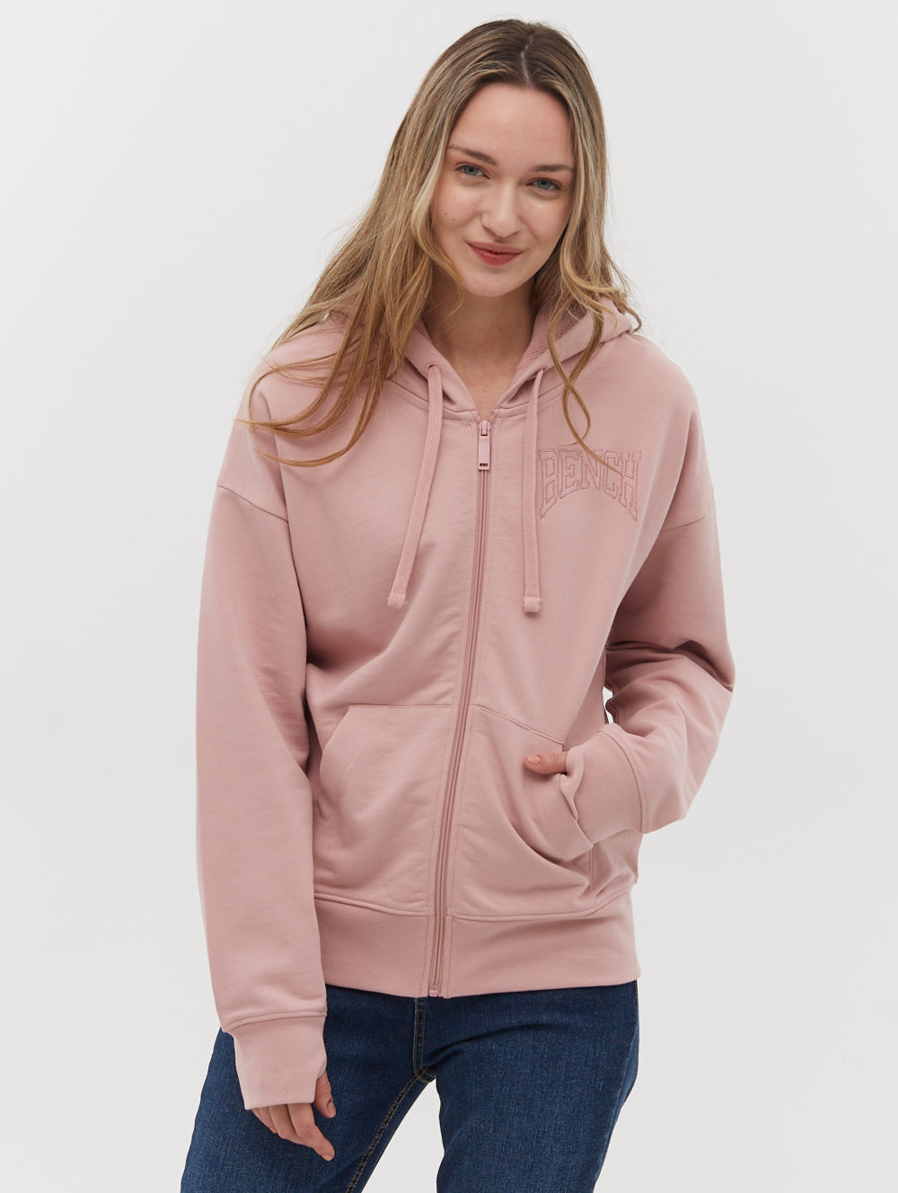 Sweat à capuche zippé oversize Flavia - BN4E128369