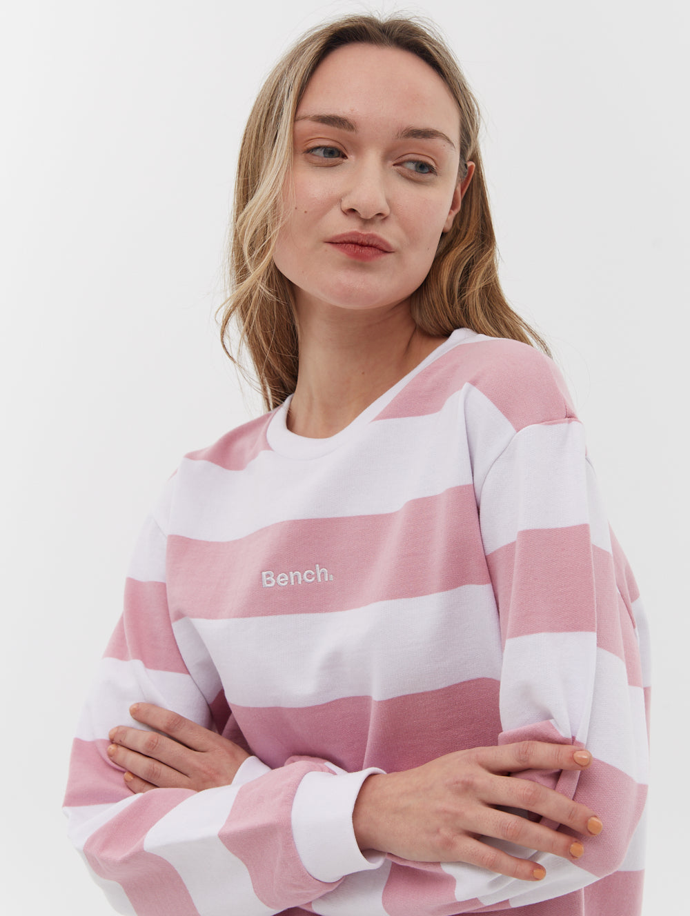 Laide Stripe Crew Neck - BN4E128372