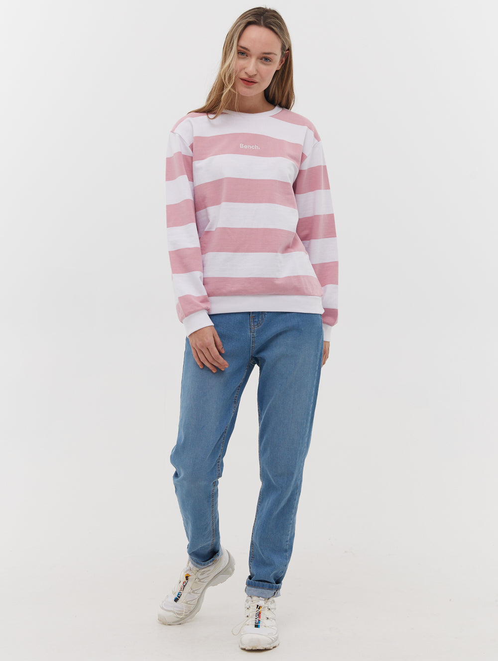 Laide Stripe Crew Neck - BN4E128372