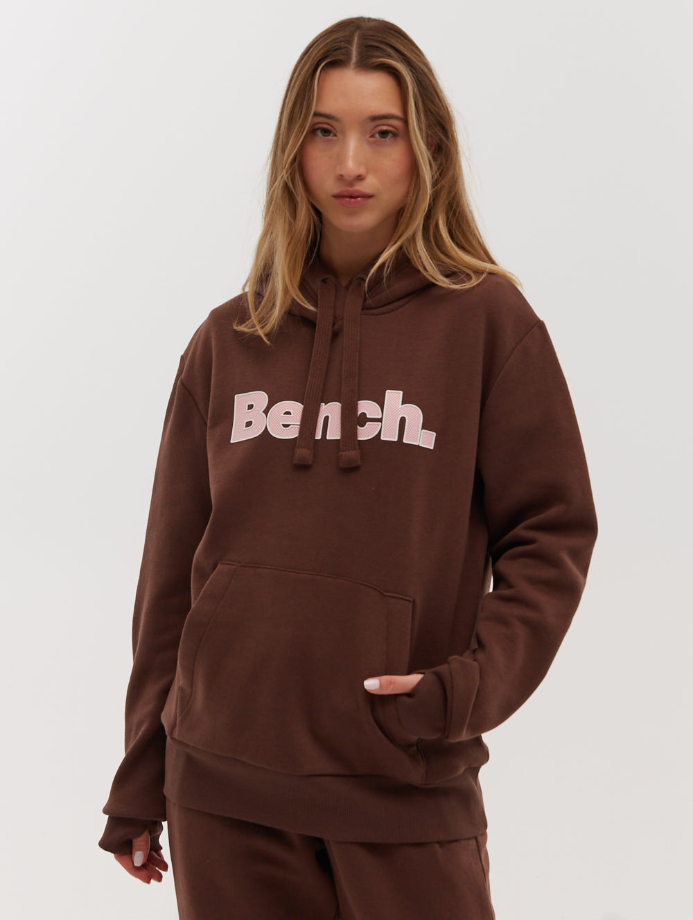 Women's Indre Hoodie 2-Pack - Brown Pink - Bench