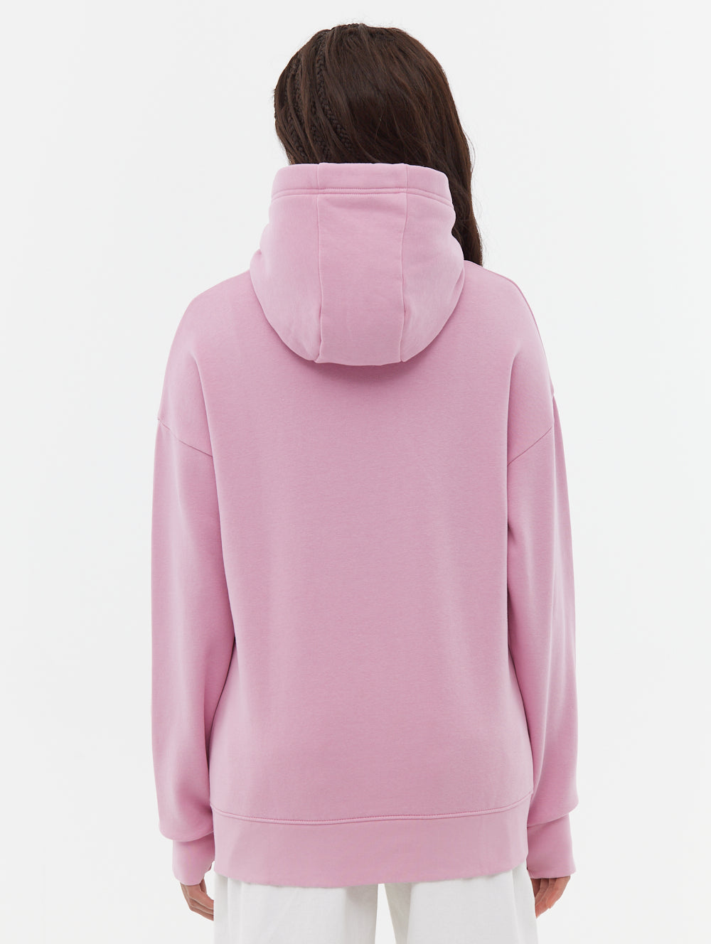 Theda Athletic Logo Oversize Hoodie - Pink - Bench
