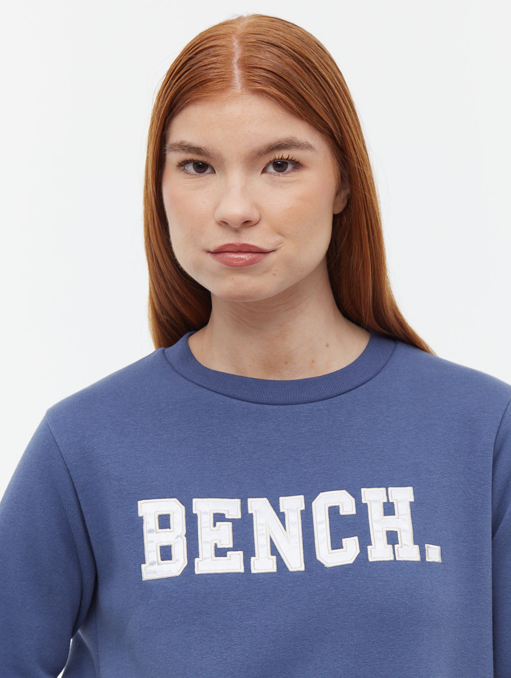 Urlenne Collegiate Logo Crew Neck Sweatshirt Dress - Bench