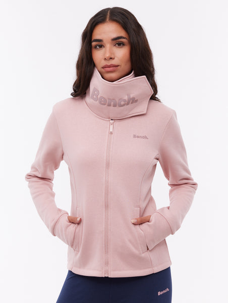 Annah Wrap Neck Zip-Up | Bench Canada