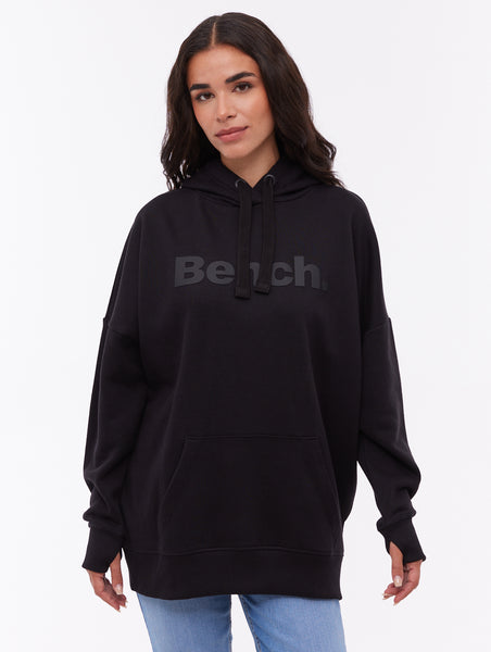Linra Oversize Tonal Logo Hoodie | Bench Canada