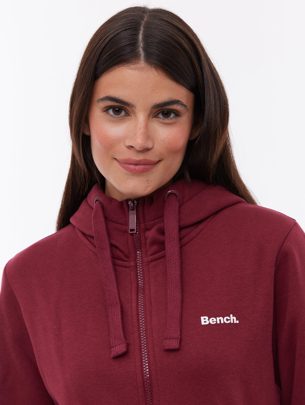 Carah Red BU028 Zips Small Logo Shot 1