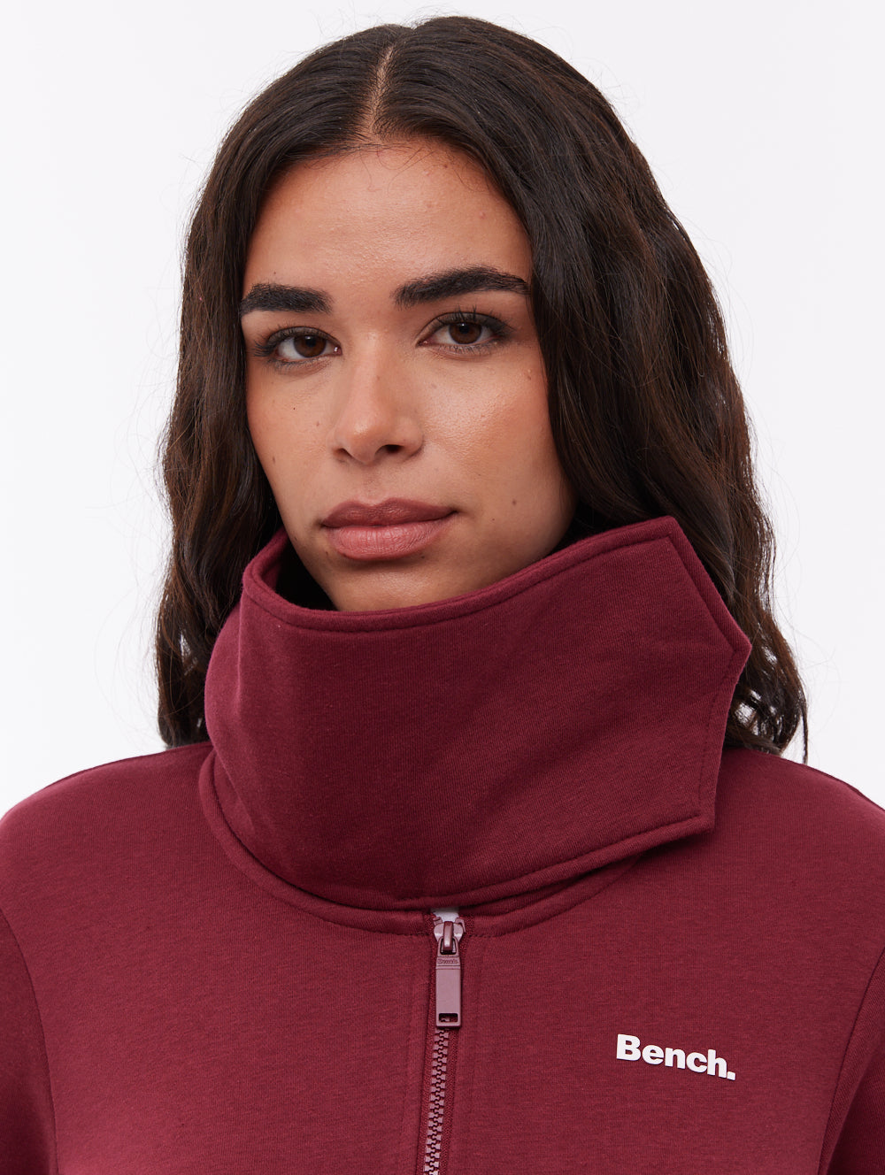 Sheli Red BU028 Funnel Zips Small Logo Shot 1