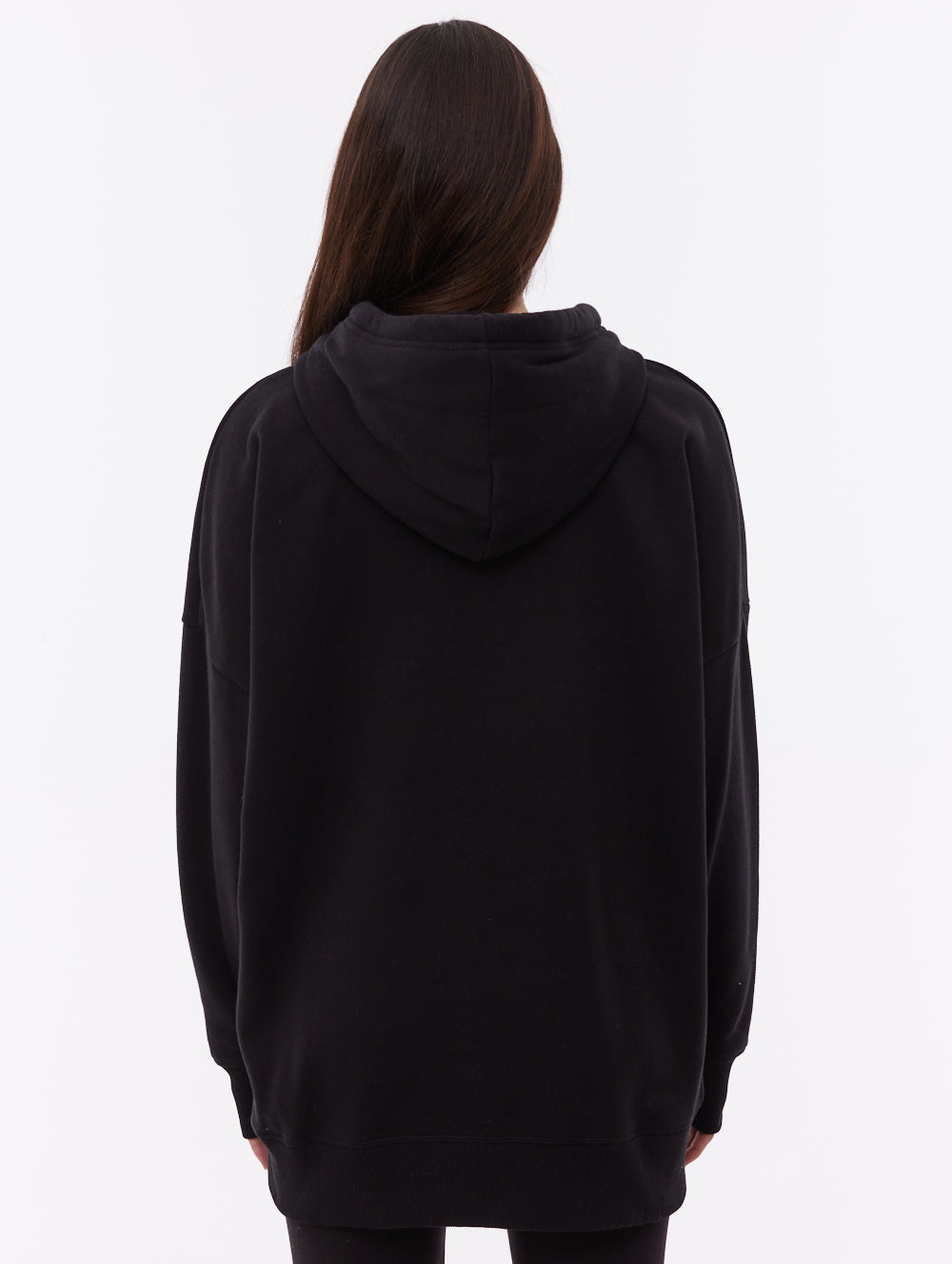 Darea Black BK001 Hoodies Oversized Small Logo Shot 3