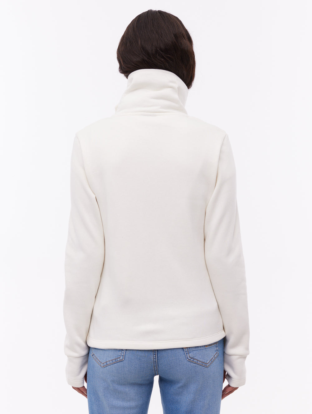 Jaya White WH007 Funnel Zips Tab Shot 3