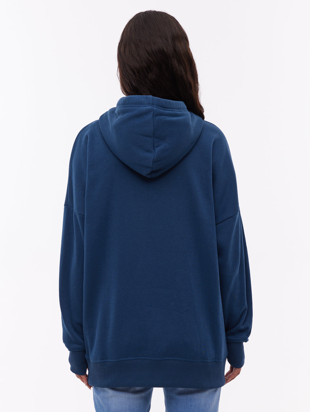 Fray Blue NY018 Hoodies Oversized Tab Shot 3