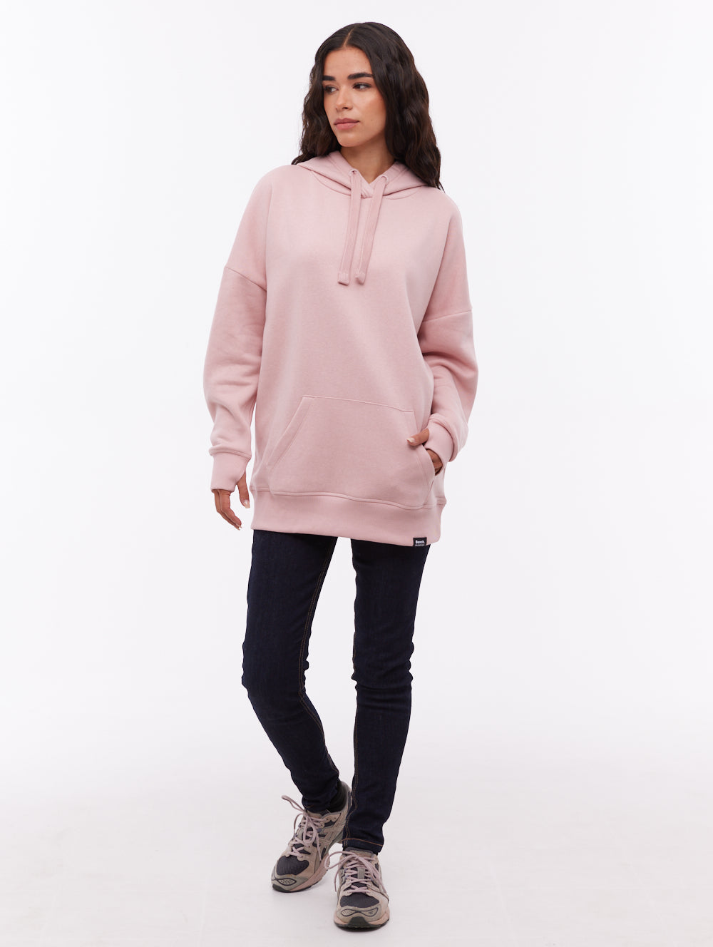 Fray Pink PK021 Hoodies Oversized Tab Shot 2