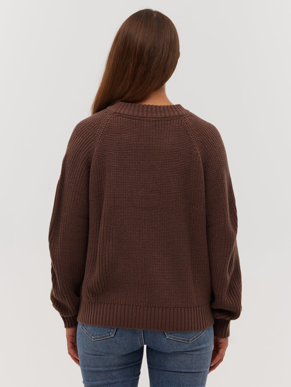 Georgiana Raglan Crew Neck Sweater