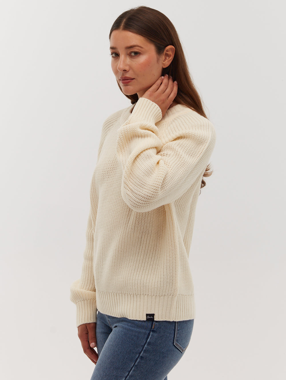 Georgiana Raglan Crew Neck Sweater