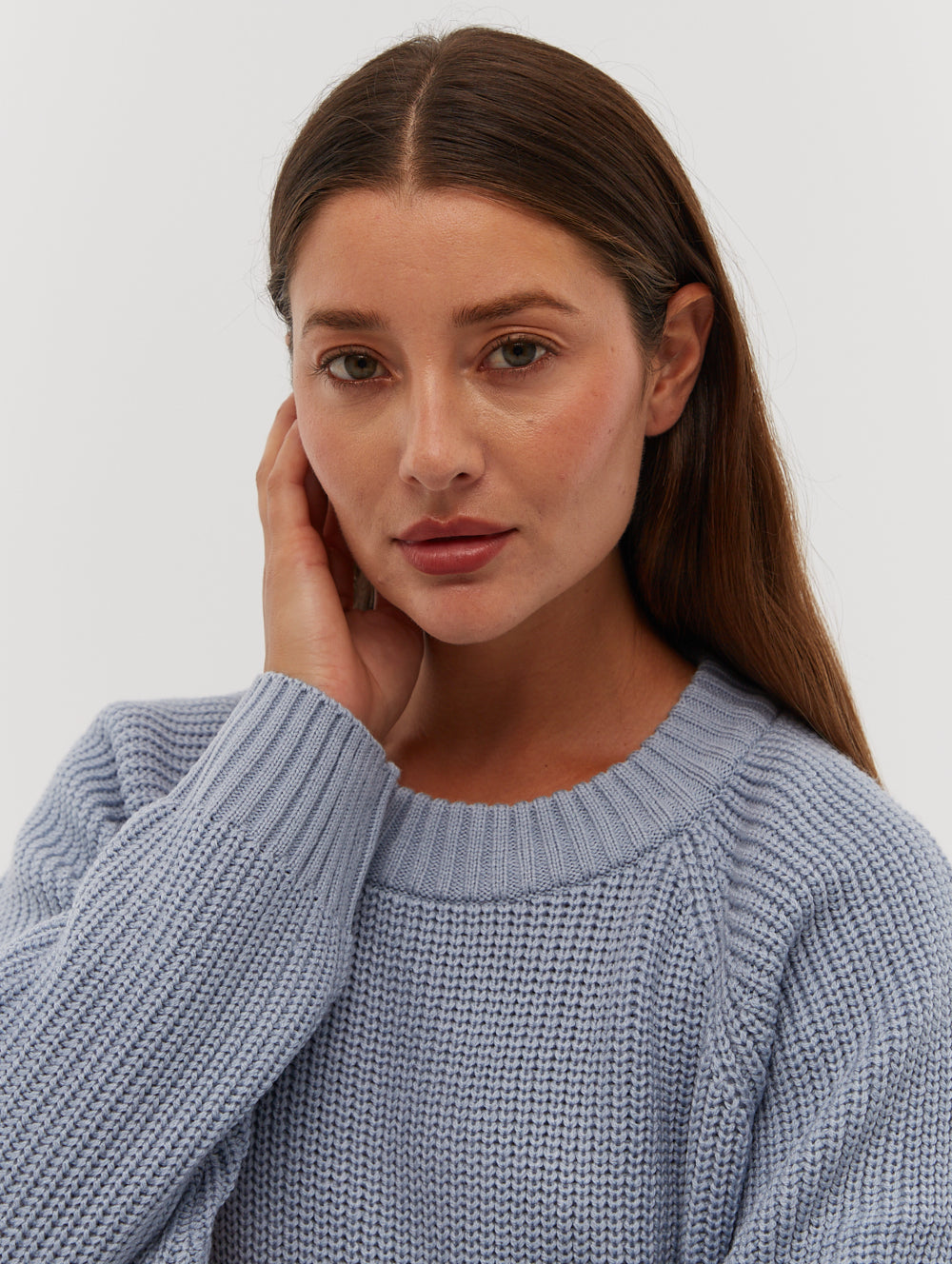 Georgiana Raglan Crew Neck Sweater