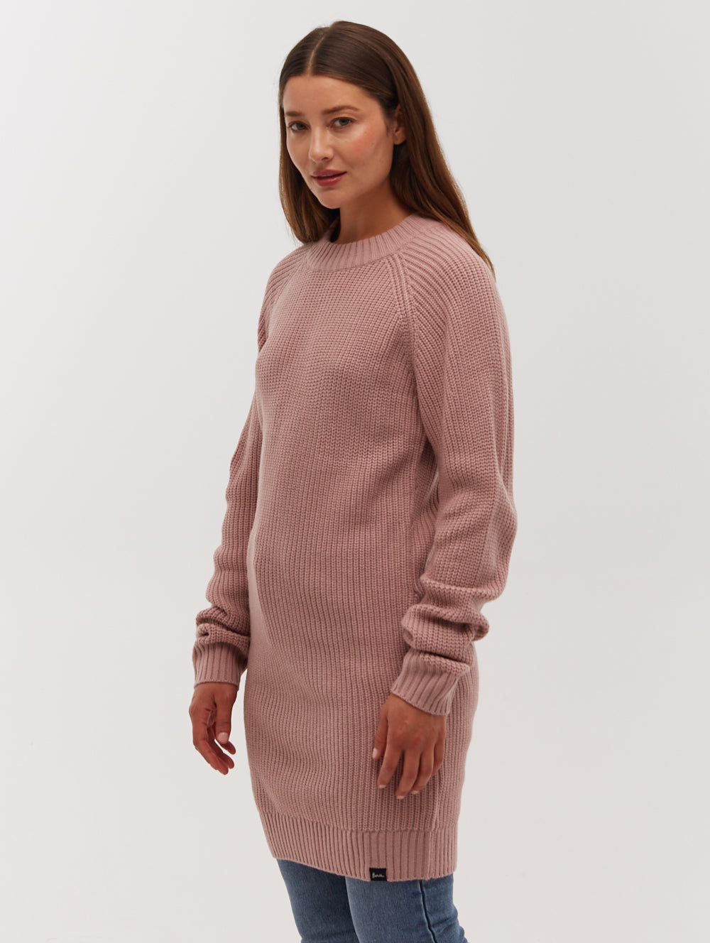 Karlie Rib Knit Sweater Dress