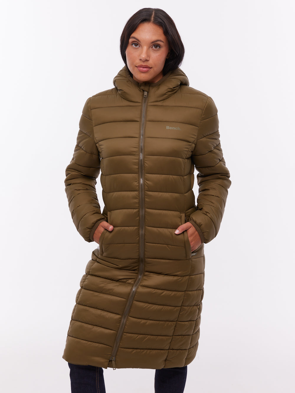 Nella Hooded Maxi Puffer Jacket | Bench Canada