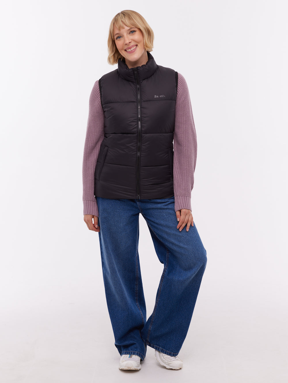 Matina veste sans manches matelassée - Noir