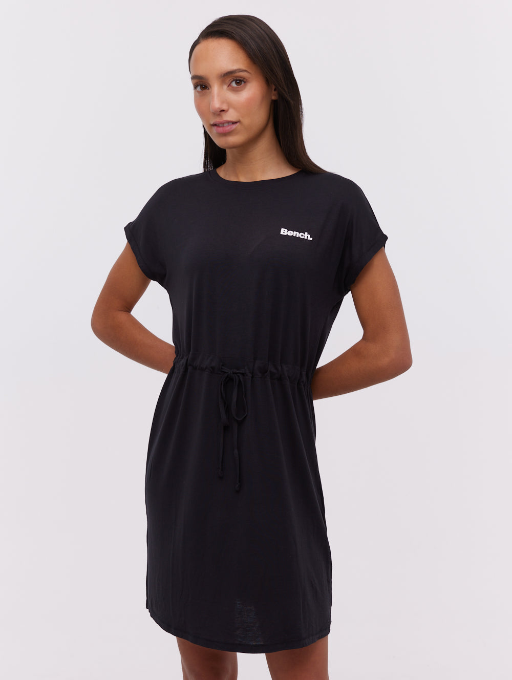 Zaina T-Shirt Midi Dress L / Black