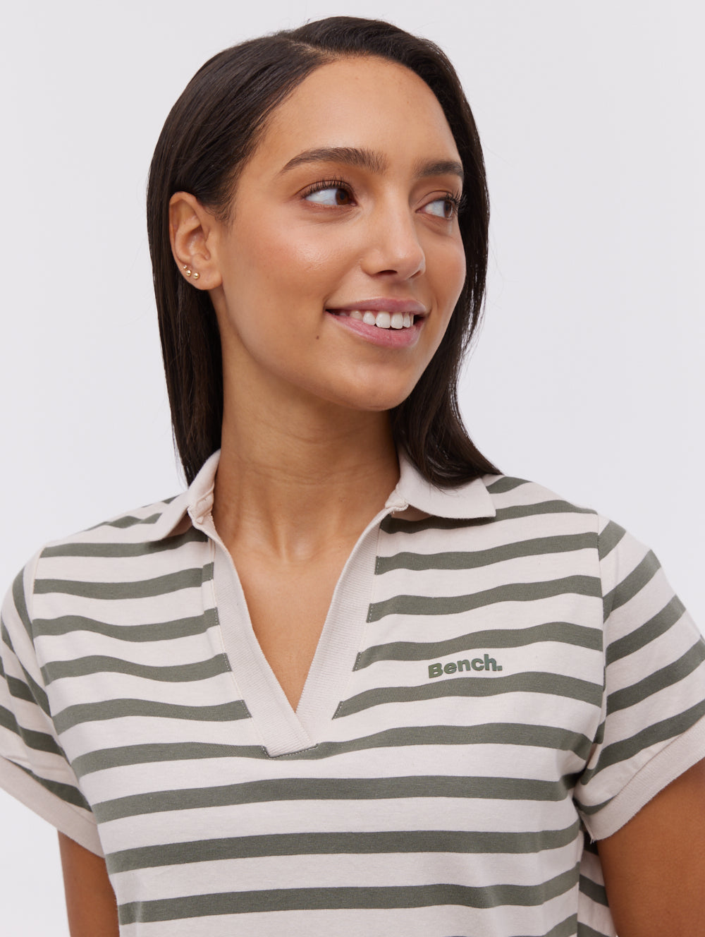 Orenda Stripe Polo Dress