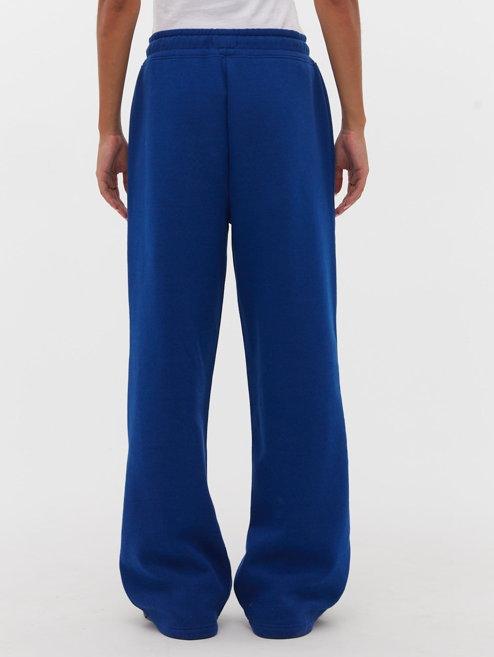 Banana Republic Wide-Leg Italian Wool-Blend Pant, Pajama Blue SIZE 8L  #773535 W0