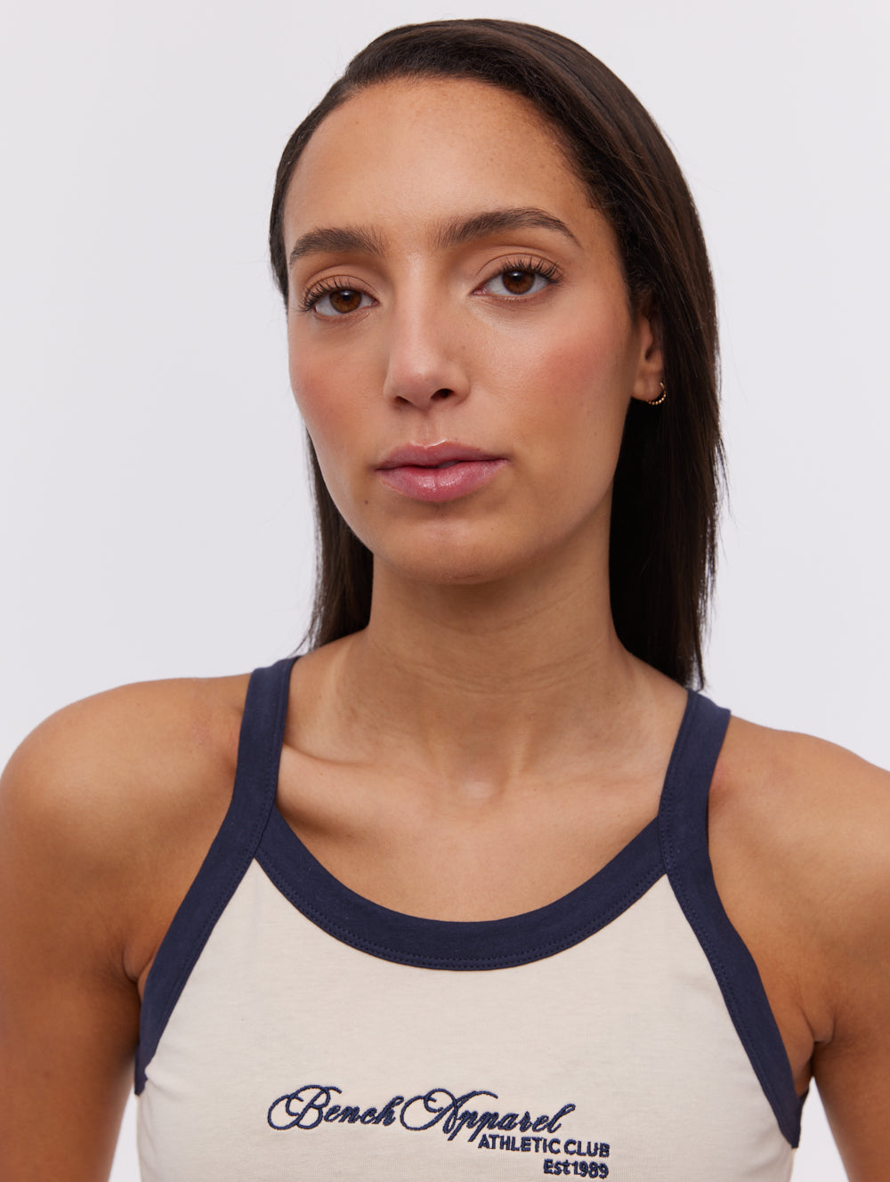 Kiyomi Ringer Tank Top - Beige - Bench