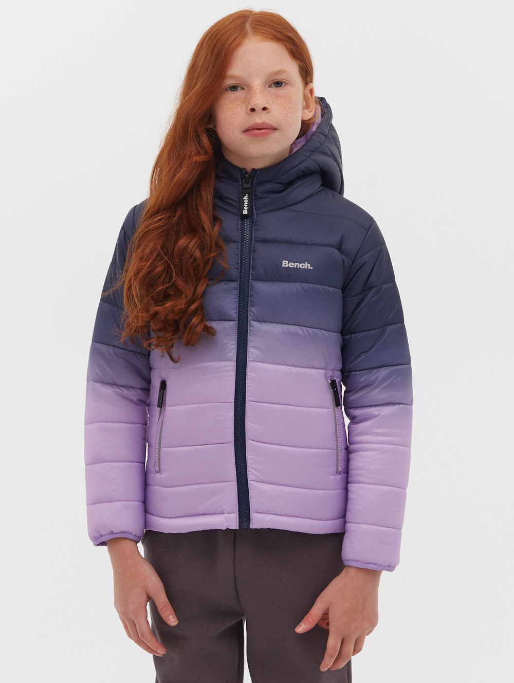 Ombre clearance puffer jacket