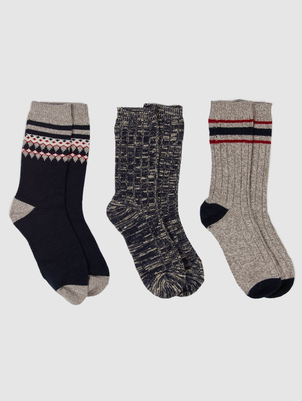 Men&#39;s Assorted Socks - 3 Pack - HMBN061