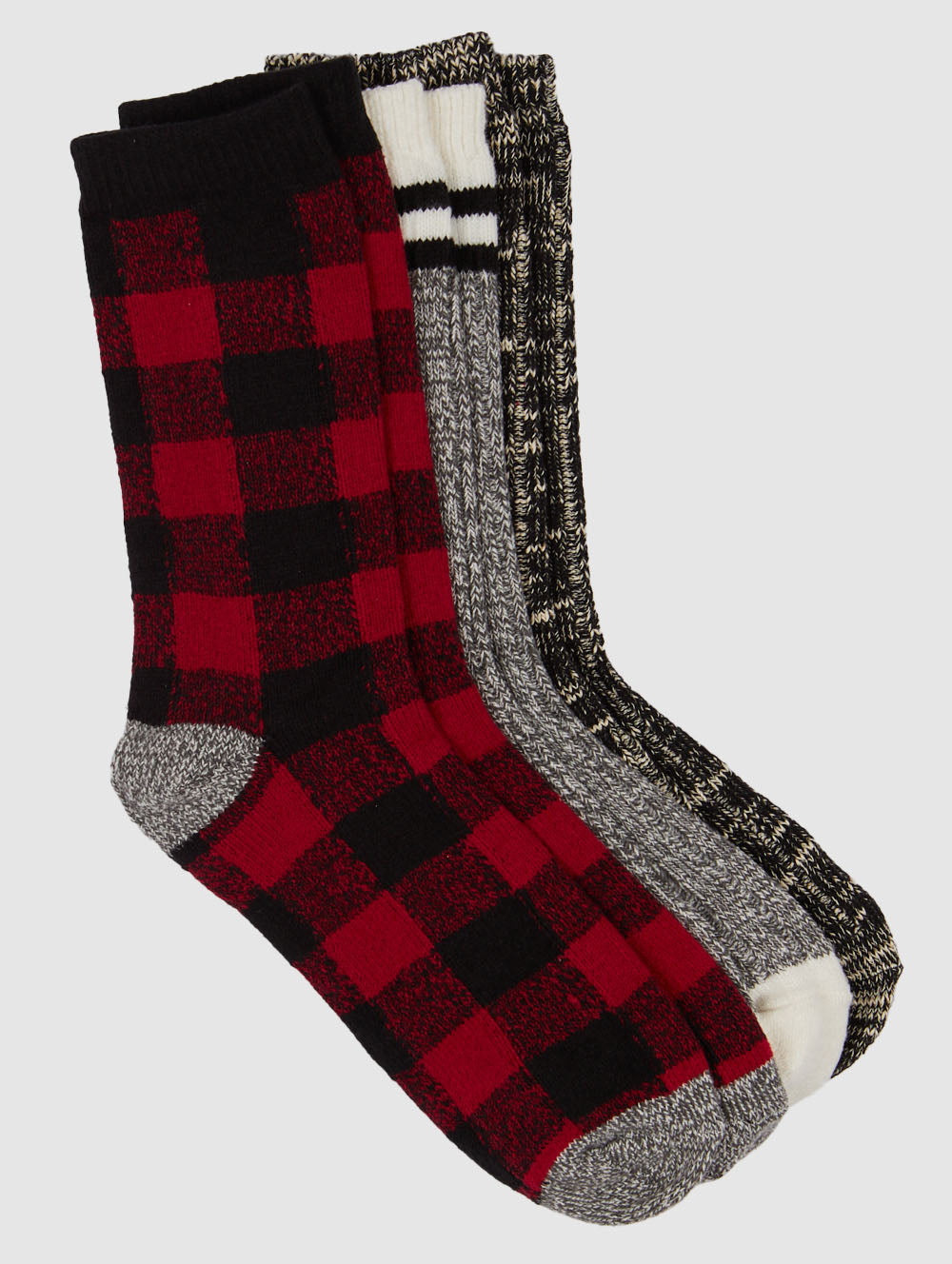 Men&#39;s Assorted Socks - 3 Pack