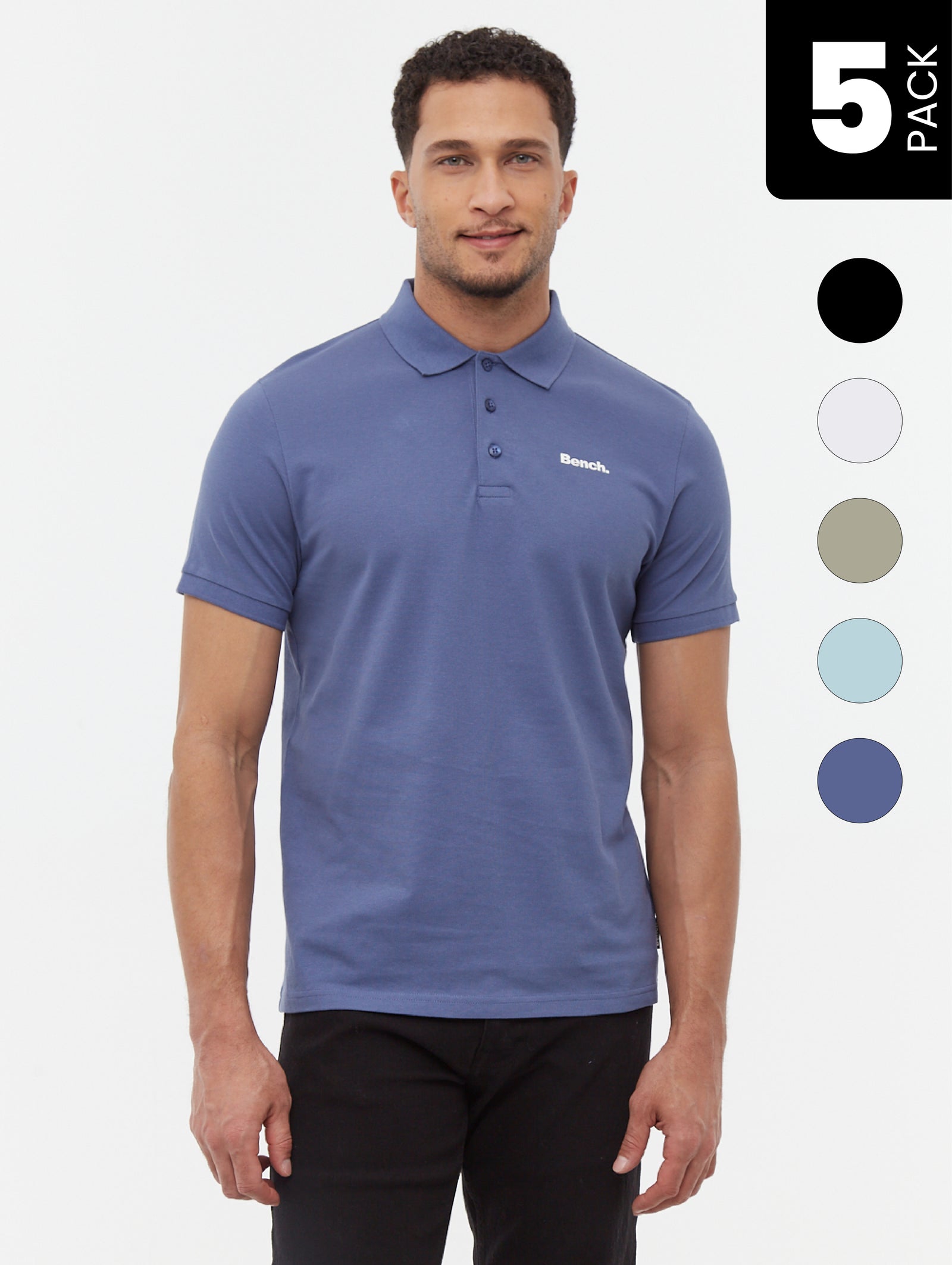 新品　BRIEFING MENS LOGO BACK RIB POLO MEN'S LOGO LINE POLO （リラックスフィット）（メンズサイド