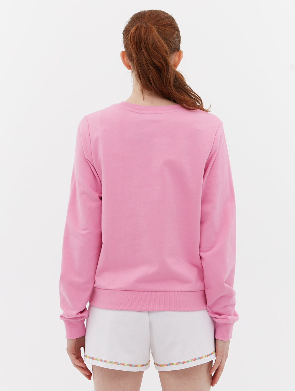 Ecoalf Backalf B Because Sweatshirt - Women's , Color: Cannoli White,  Summer Pink', Womens Clothing Size: Extra Large , Up to 70% Off and Blazin'  Deal —…