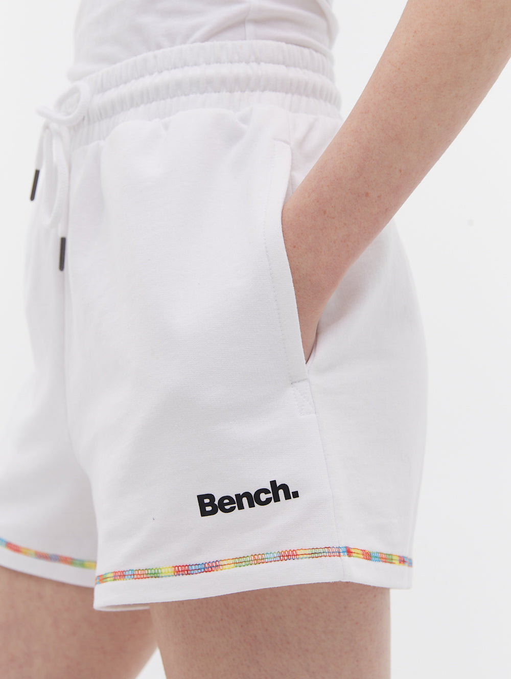 Éponge française Shorts avec point multicolore - BLEHA0429M